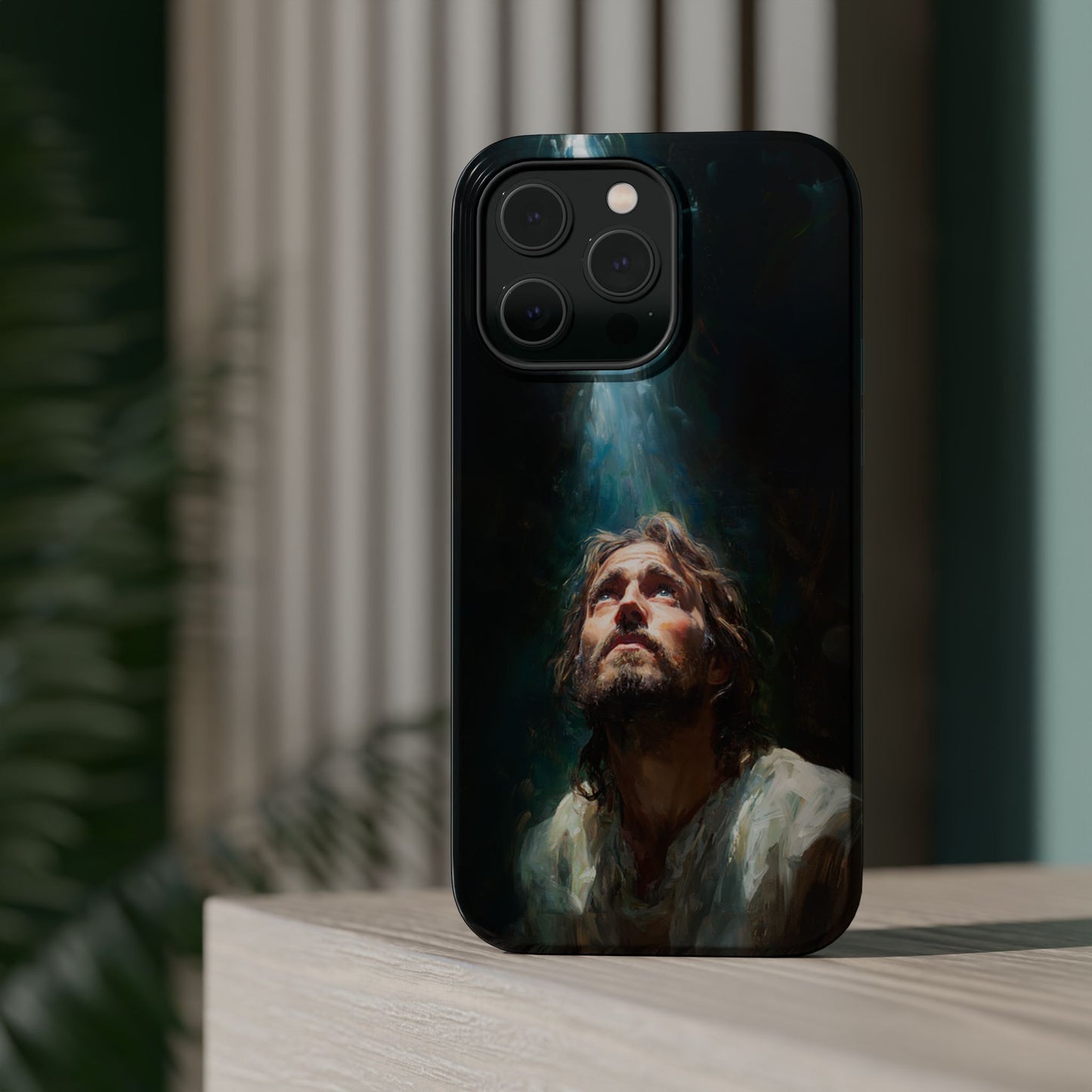 Jesus Praying in the Garden of Gethsemane – Magnetic iPhone Tough Case