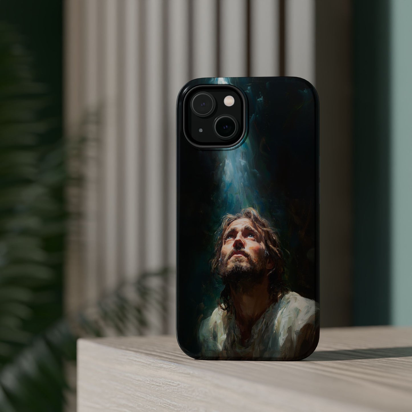 Jesus Praying in the Garden of Gethsemane – Magnetic iPhone Tough Case