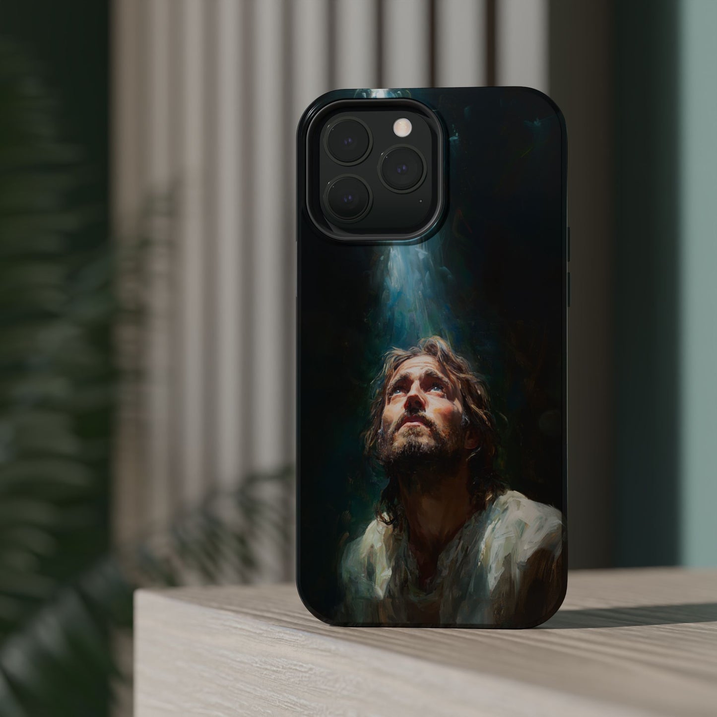 Jesus Praying in the Garden of Gethsemane – Magnetic iPhone Tough Case