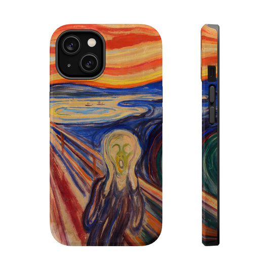 The Scream by Edvard Munch - Magnetic iPhone Tough Case