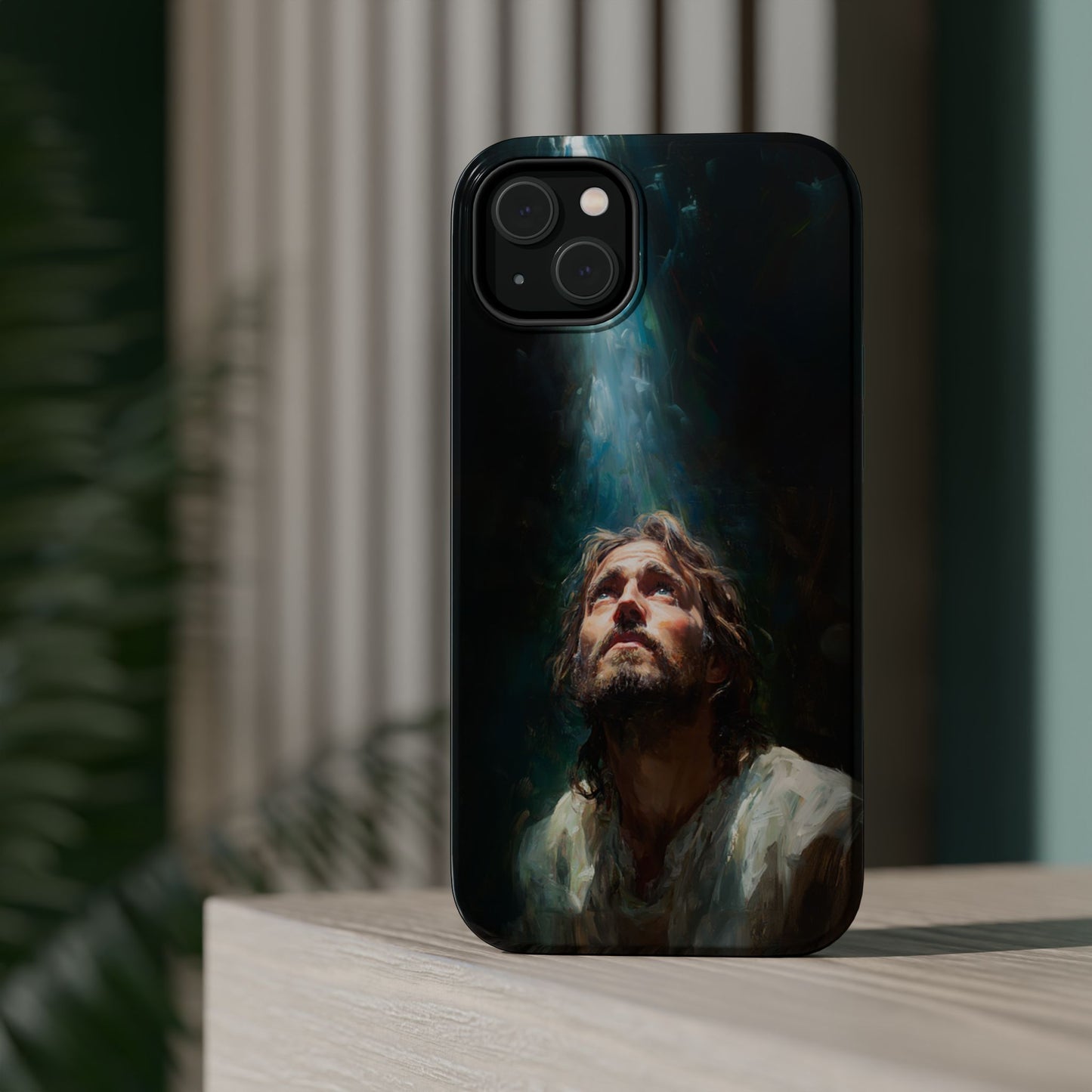 Jesus Praying in the Garden of Gethsemane – Magnetic iPhone Tough Case