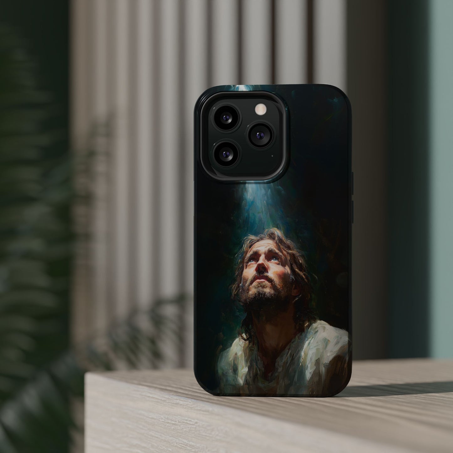 Jesus Praying in the Garden of Gethsemane – Magnetic iPhone Tough Case