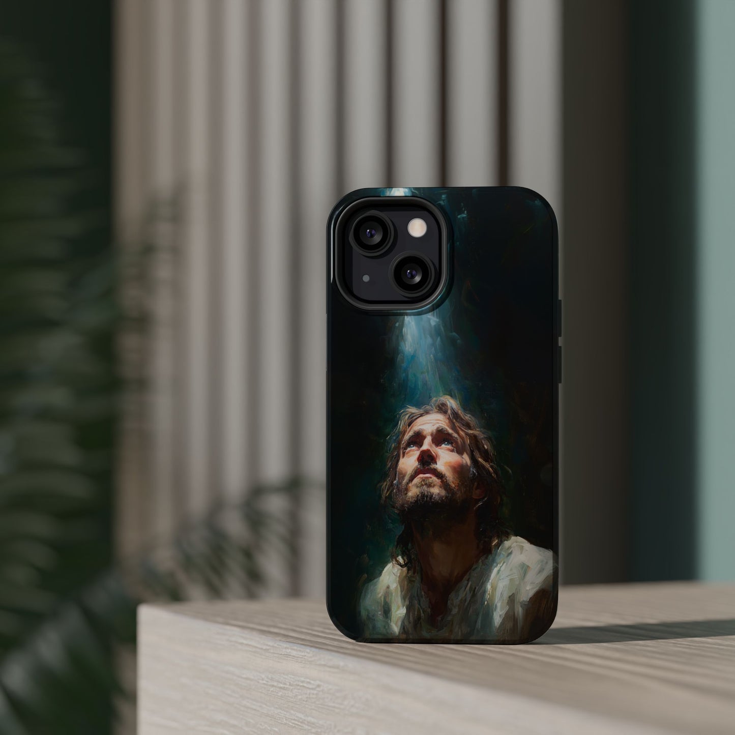 Jesus Praying in the Garden of Gethsemane – Magnetic iPhone Tough Case