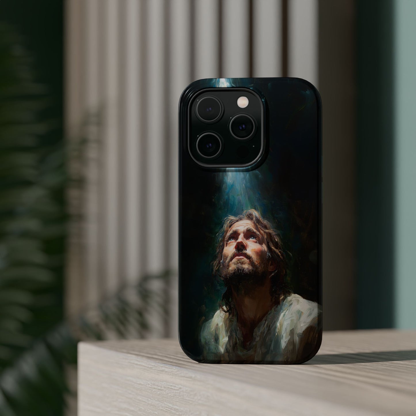 Jesus Praying in the Garden of Gethsemane – Magnetic iPhone Tough Case